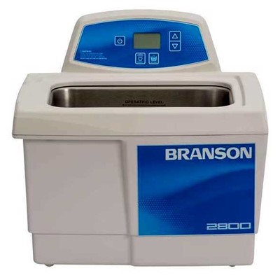 Branson CPX-952-219R CPX2800 - Ultrasonic Baths - .75 Gallon - Digital Timer - I.D. 9-1/2”L x 5 1/2”W x 4”D