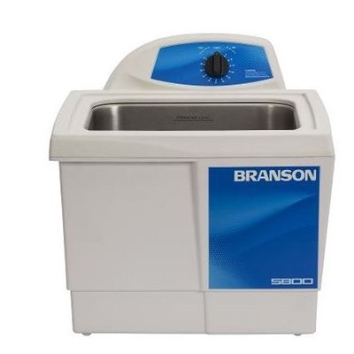 Branson CPX-952-516R M5800 - Ultrasonic Baths - 2.5 Gallon - Mechanical Timer - 120V -  I.D. 11.5"L x 9 .5"W x 6"D