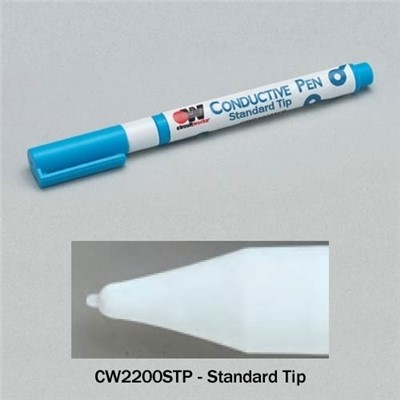Chemtronics CW2200STP - CircuitWorks Conductive Pen (Standard Tip) - 8.5 g - 12 Packs/Case