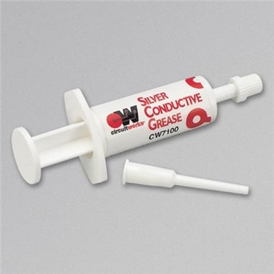 Chemtronics CW7100 - CircuitWorks Silver Conductive Grease - 6.5 g - 12 Packs/Case
