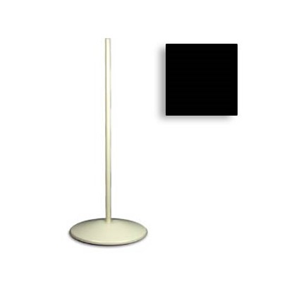 Dazor 3050R-BK - Weighted Pedestal Floor Stand - Metal - 38.5" - Black