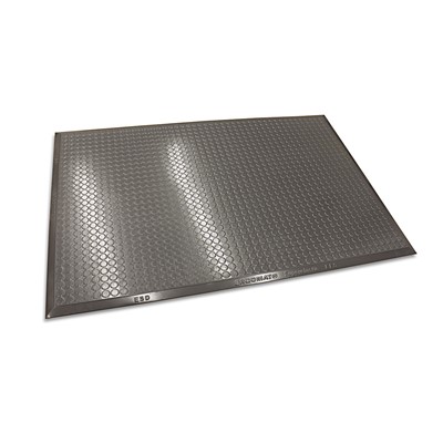 Ergomat EFB0203 - Complete Bubble ESD Ergonomic Anti-Fatigue Floor Mat - 2' x 3' - Charcoal Gray