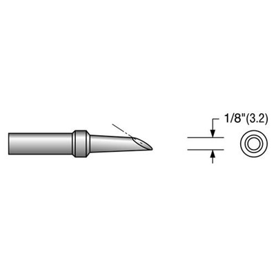 Plato EW-517 - Soldering Tip - Weller - Bevel 3.2 mm - 10/Case