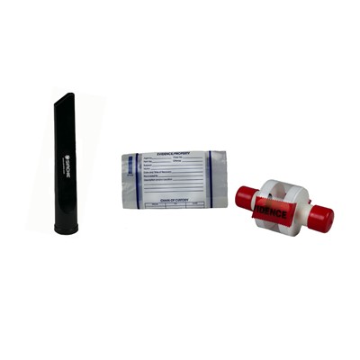 Atrix FFCT - SIRCHIE Factory Sealed One-Time Use Trace Evidence Collection Filter w/Crevice Tool & Evidence Collection Bag