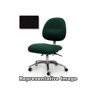 Gibo/Kodama 4000IT-F132-01 - Synchron 4000 Series Desk Height Chair - Independent Tilt Control - 18"-23" - Fabric - Black