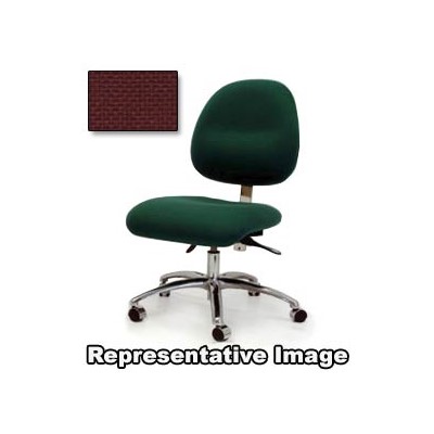 Gibo/Kodama 4000IT-F114-01 - Synchron 4000 Series Desk Height Chair - Independent Tilt Control - 18"-23" - Fabric - Burgundy