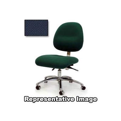 Gibo/Kodama 4000IT-F134-01 - Synchron 4000 Series Desk Height Chair - Independent Tilt Control - 18"-23" - Fabric - Navy
