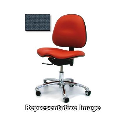Gibo/Kodama 7000AT-F124-01 - Stamina 7000 Series Desk Height Chair - Autonomous Control - 17"-21" - Fabric - Blue