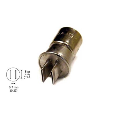 Hakko A1132 - Hot Air SOP Nozzle - 15 mm x 5.7 mm