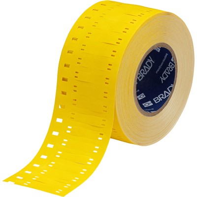 Brady HSN x -400-2-YL Label 2.2" x  0.410" Yellow (2500 per roll)