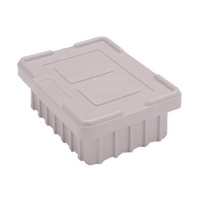 InterMetro Industries (Metro) CO92050NAT - Polypropylene Snap-On Tote Box Cover - Fits Metro TB92050 Series Divider Tote Boxes - Natural Gray