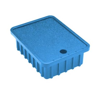 InterMetro Industries (Metro) CI92050BAS - Benstat™ Static Dissipative Insert Tote Box Cover - Fits Metro TB92050 Series Divider Tote Boxes - Blue