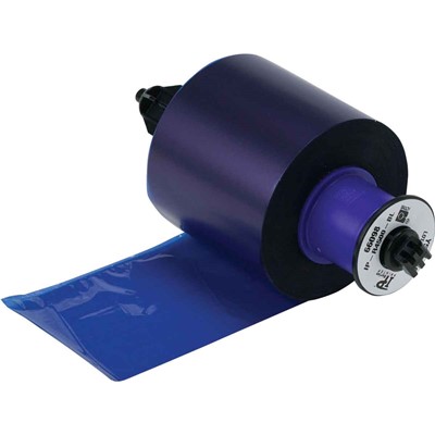 Brady IP-R4400-BL - 4400 Series Thermal Transfer Printer Ribbon - IP™ Printer Enabled - 2.36" x 984' - Blue