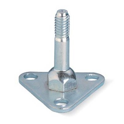 Olympic Storage Co. J9993Z - Wire Shelving Foot Plate Anchor for Olympic Shelving Systems