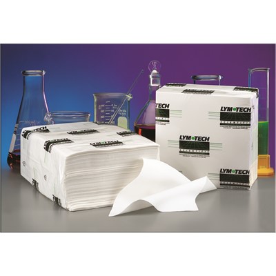 FG Clean Wipes (Formerly Essentra Porous Technologies) 7-TJ-99L-00 - Cotton Twill Jean Wipe - 9" x 9" - 300 Wipes/Bag