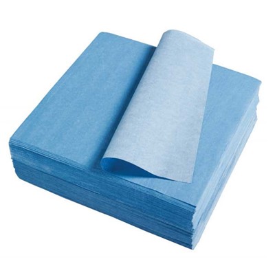 ACL Staticide LF99B - Low-Lint Wipes - 9" x 9" - Blue - 6 Bags/Case
