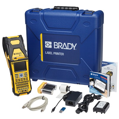 Brady M610-B-PWID M610 Bluetooth Handheld Label Maker - Workstation Product & Wire ID Software - Hard Case