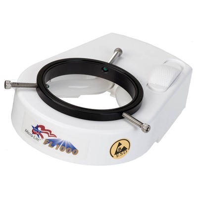 O.C. White FL1000 - Micro-Lite® FL1000 High/Low Fluorescent Ring Illuminator w/Deluxe White Bulb (FL150)