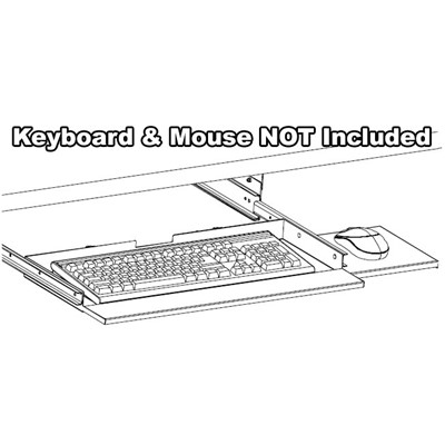 Production Basics 8681 - Keyboard Drawer for Workbench