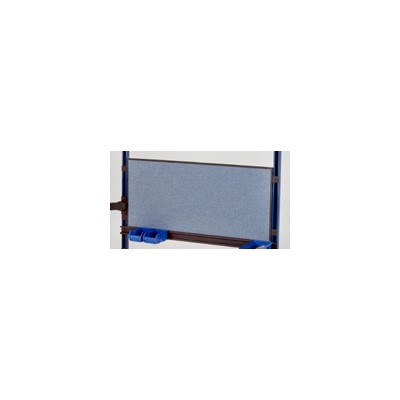 Production Basics 8729-B - Tack Board for Workbench - 36" W x 20" H - Blue