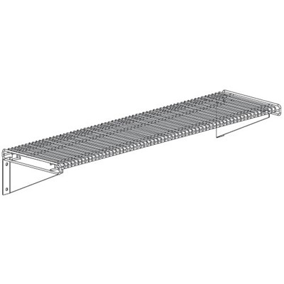 Production Basics 8400 - Wire Shelf for Workbench - 48" W x 12" D