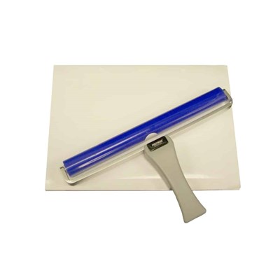 Static Clean PMHHCCR-06C Hand-Held Contact Cleaning Roller 6" Medium tack -50 - 9x13 sheets per pad-5 pads per kit