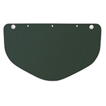 Gentex PR02101SP Secondary Visor Tinted Shade 5 Green - Gold Coated - Torch Cutting & Radiant Heat