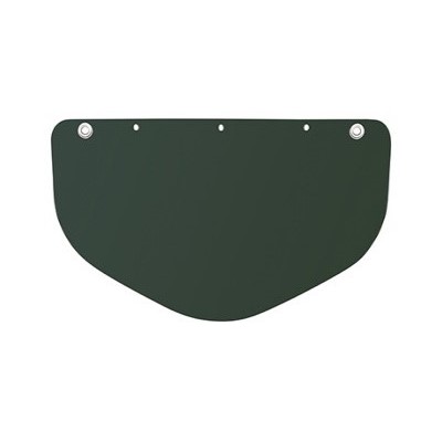 Gentex PR02102SP Secondary Visor Tinted Shade 5 Green - Gold Coated - Torch Cutting & Radiant Heat