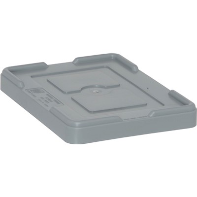 Quantum Storage Systems COV91000-GY - Snap-On Cover for Dividable Grid Tote Box DG91035 & DG91050 - Gray - 10/Carton