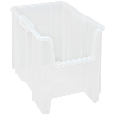 Quantum Storage Systems QGH600CL - Clear-View Series Giant Stack Container - 17.5" x 10.875" x 12.5" - 4/Carton