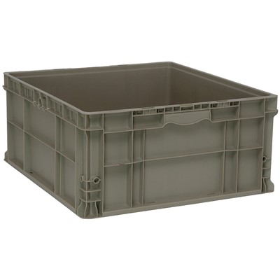 Quantum Storage Systems RSO2422-11 - Heavy-Duty Straight Wall Stacking Container - 24" x 22.5" x 11"