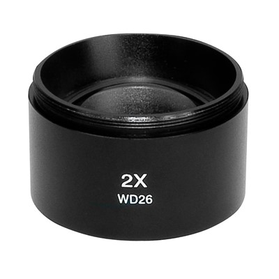 Scienscope SZ-LA-20 - Objective Lens for SSZ-II & SSZ Series Stereo Zoom Binocular/Trinocular Microscope - 2x