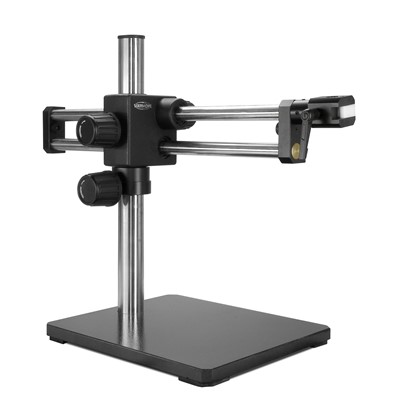 Scienscope SB-BM2-D0 - Dual Arm Boom Stand for Microscopes w/Linear Ball Bearing Mount