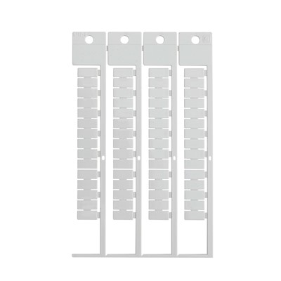 Brady 151232 - Terminal Block Tag Polycarbonate - 12.00 mm H x 6.00 mm W - 60 Tags/Card/ 1500 pieces