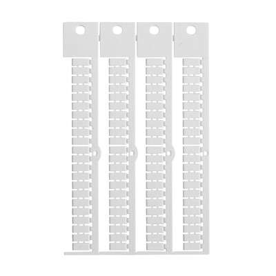 Brady 151209 - Terminal Block Tag Polycarbonate - 10.00 mm H x 5.00 mm W - 88 Tags/Card/ 1408 pieces