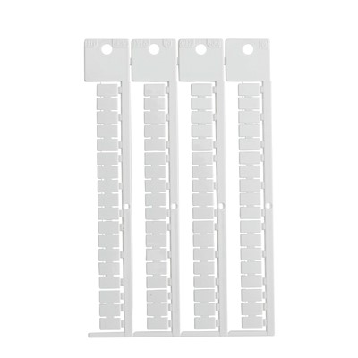 Brady 151217 - Terminal Block Tag Polycarbonate - 10.00 mm H x 6.00 mm W - 72 Tags/Card/ 1008 pieces