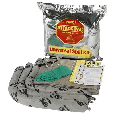 Brady SKA-ATK - Universal Attack Pac Spill Kit - 20" x 16" x 4" - 4/Case