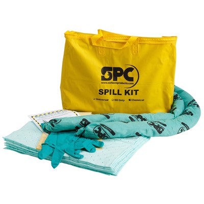 Brady SKH-PP - Chemical Economy Spill Kit - 20" x 16" x 4" - 4/Case