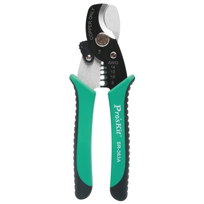 Eclipse SR-363A - 2-in-1 Round Cable Cutter/Stripper - AWG 14-8