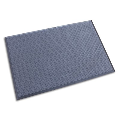 Ergomat SX0203 - Complete Smooth Ergonomic Anti-Fatigue Floor Mat - 2' x 3' - Charcoal Gray