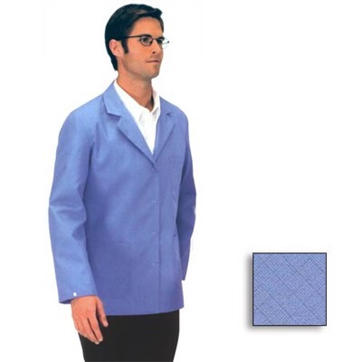Tech Wear 361ACB-M - Nylostat Lab Jacket - Poly-Cotton Blend - Hip Length - Medium - NASA Blue