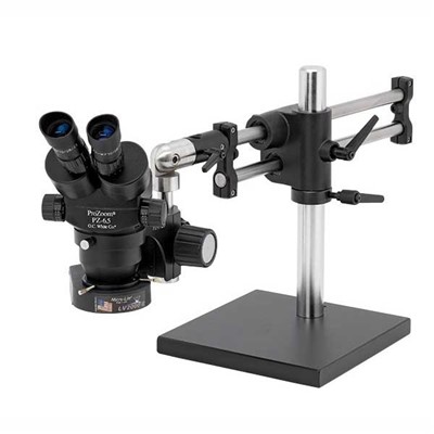 O.C. White TKPZ-LV2 - Pro-Zoom™ 6.5 Binocular Microscope w/Micro-Lite® LV2000 High-Intensity LED Ring Light