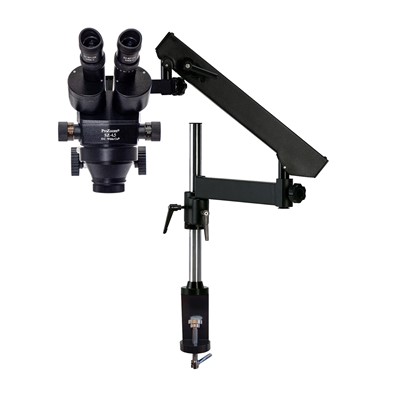O.C. White TKSZ-FA ProZoom® 4.5 Stereo-Zoom Binocular Microscope – Articulating Arm Base