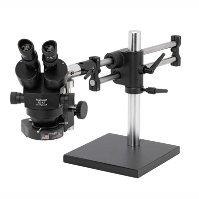 O.C. White TKSZ-LV2 - Prolite® Stereo-Zoom 4.5 Binocular Microscope w/Micro-Lite® LV2000 High-Intensity LED Ring Light