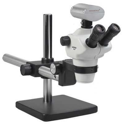 Unitron 13135 - Z850 Series Trinocular Zoom Stereo Microscope - Boom Stand