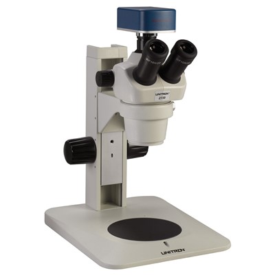 Unitron 13230 - Z730 Series Trinocular Zoom Stereo Microscope - Plain Focusing Stand