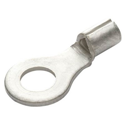 Eclipse 902-414-10 - Non-Insulated Ring Terminal - 14-12AWG - #10 Stud Size - Brazed Seam - 10/Pack