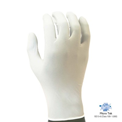 Valutek VTGNPFB95-MD - MicroTek Nitrile Gloves - Powder-Free - 9.5" L - ESD Compliant - Medium - 10 Bags/Case