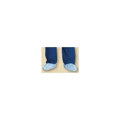 Worklon 1208-M - LD-100 Polyester Taffeta Cleanroom Uppers Hypalon Sole Shoe Cover - Medium - Blue