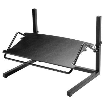 Workrite Ergonomics 215-WIDE - Height & Angle FootRester™ - Contemporary Charcoal Finish